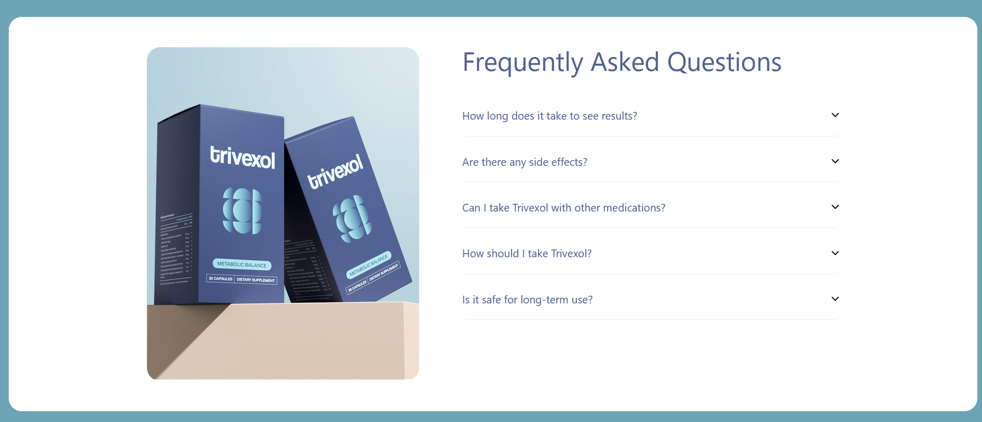 Trivexol-FAqs
